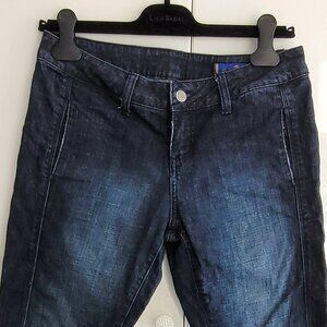 Seven for All Mankind Flat Front Y2K Cropped Denim Jeans Size 29